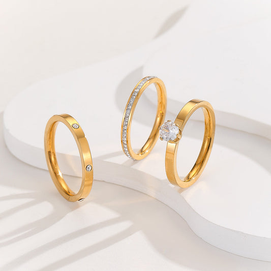 SAUQSTORE® Minimalist Gold Rings