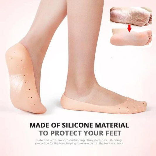 SAUQSTORE® Anti Crack Full Length Silicone Foot Protector