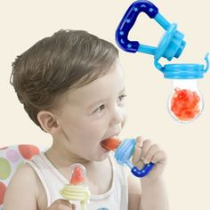 SAUQSTORE® Baby Spoon Feeder | With Fruit Pacifier