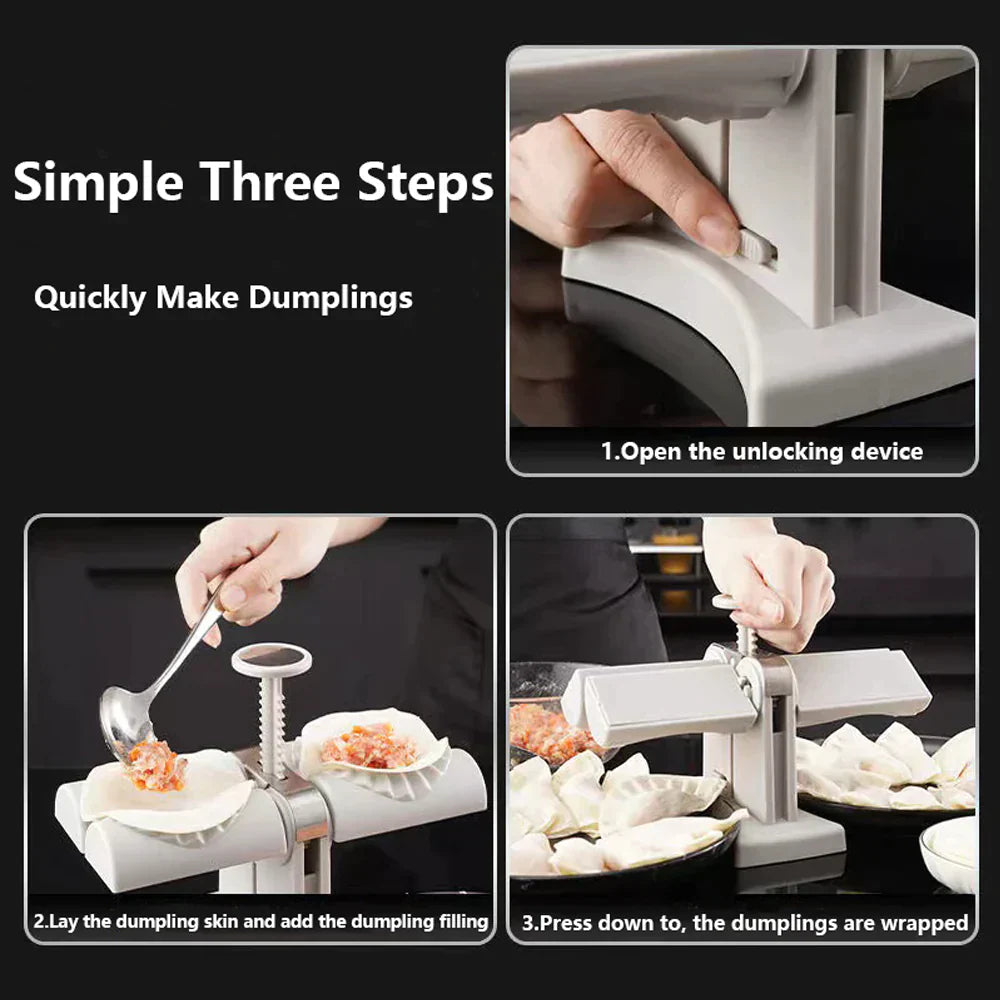 SAUQSTORE® Double Dumpling Maker