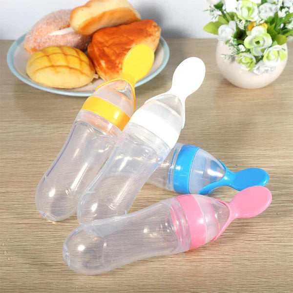 SAUQSTORE® Baby Spoon Feeder | With Fruit Pacifier