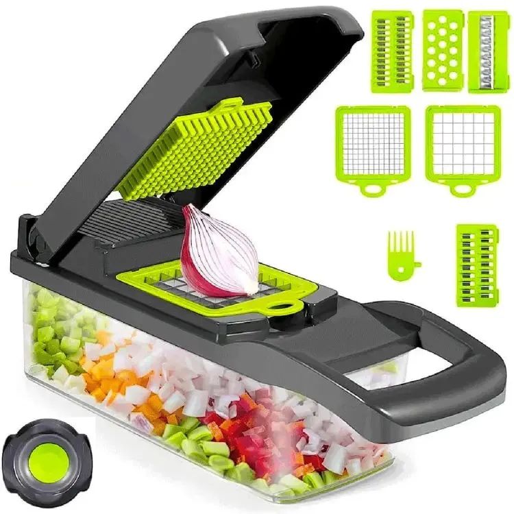 SAUQSTORE® Vegetable and fruit cutter nicer dicer all in one