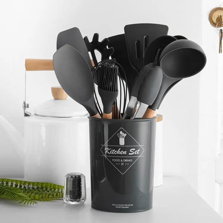 SAUQSTORE® Crafted From Heat Resistant Non Toxic Kitchen Tools