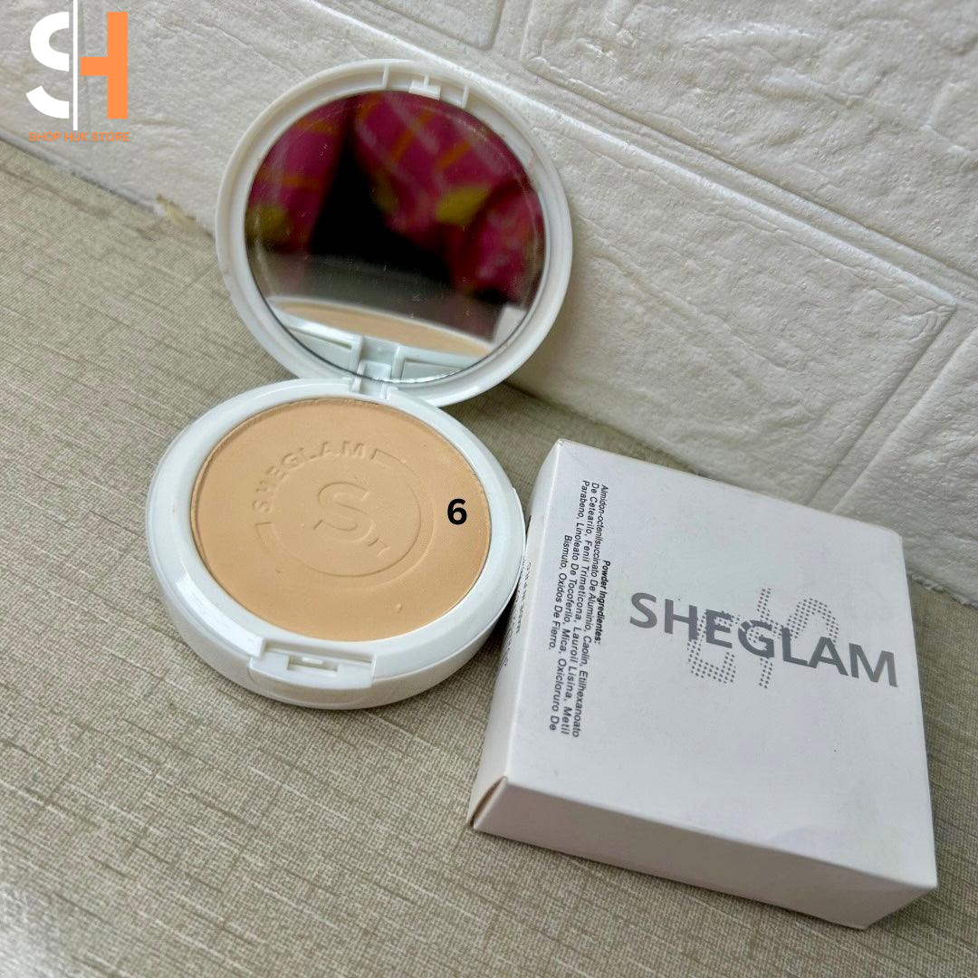 SAUQSTORE® SHEGLAM Matte Fusion Compact Powder