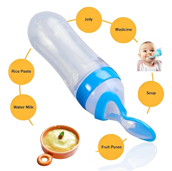 SAUQSTORE® Baby Spoon Feeder | With Fruit Pacifier