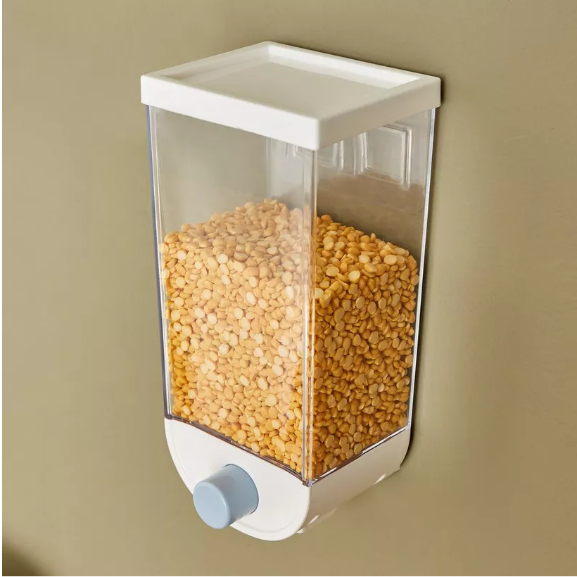 SAUQSTORE® Grain Storage Box 1500ml=1.5kg Wall Hanging Food Container