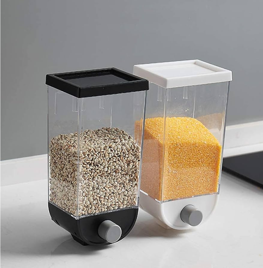 SAUQSTORE® Grain Storage Box 1500ml=1.5kg Wall Hanging Food Container