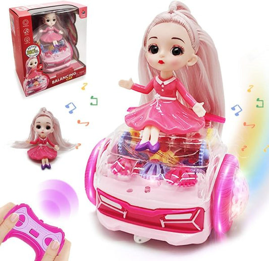 SAUQSTORE® Doll Remote Car Balance, Drive, And Thrive With Our Doll Remote Car