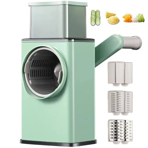 SAUQSTORE®3 In 1 Round Cutter Vegetable Slicer Manual