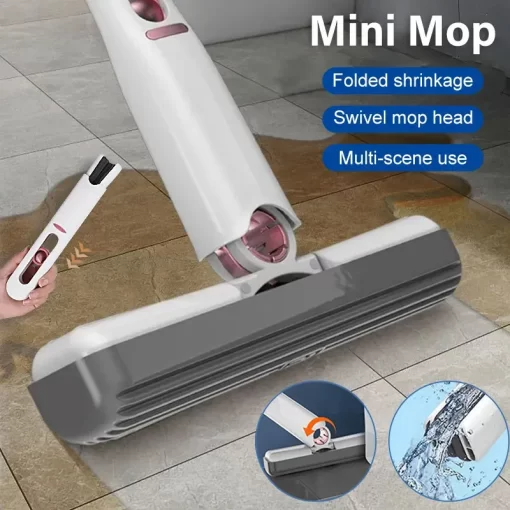 SAUQSTORE® New Portable Mini Squeeze Mop