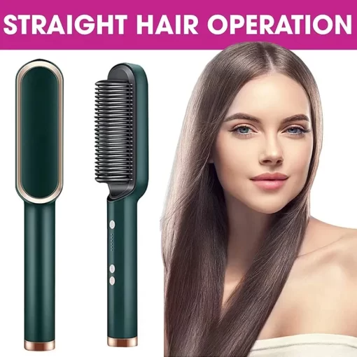 SAUQSTORE® 2-in-1 HAIR STRAIGHTENER COMB