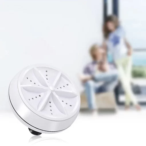 SAUQSTORE® 3 In 1 Mini Washing Machine Portable Rotating washer