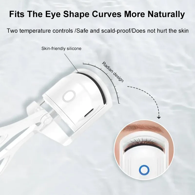 SAUQSTORE® Portable Electric Heated Eyelash Curler