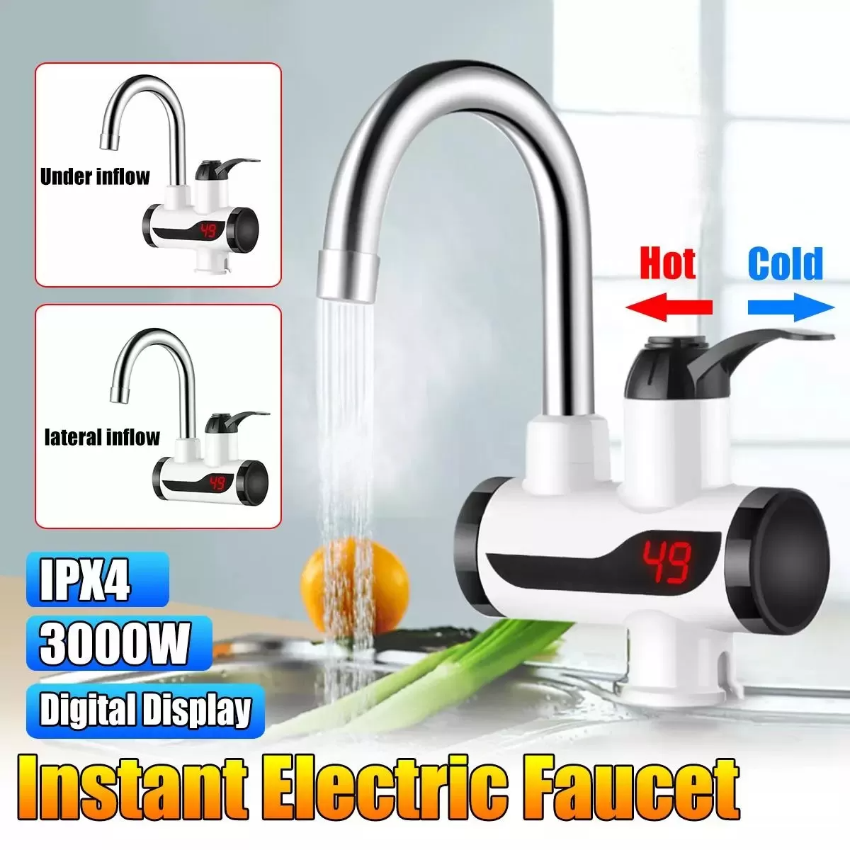 SAUQSTORE® Electric Faucet Water heater