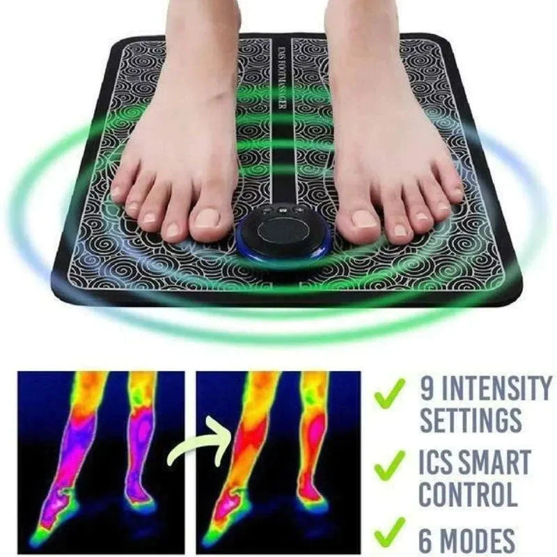 SAUQSTORE® Electric EMS Foot Massager Pad