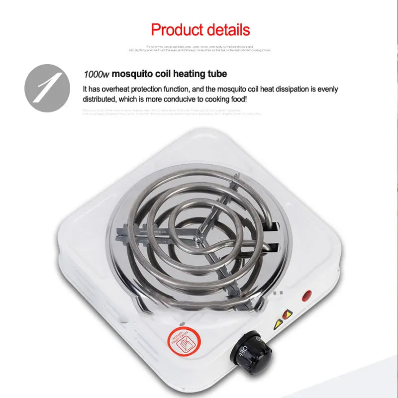 SAUQSTORE® Mini Electric Stove