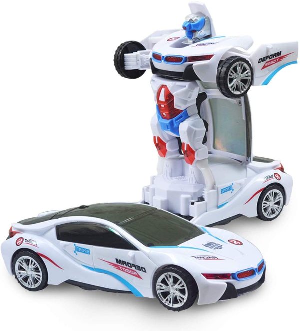 SAUQSTORE® Robot Deform Car For Kids